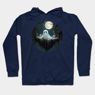 Moon ghost Hoodie